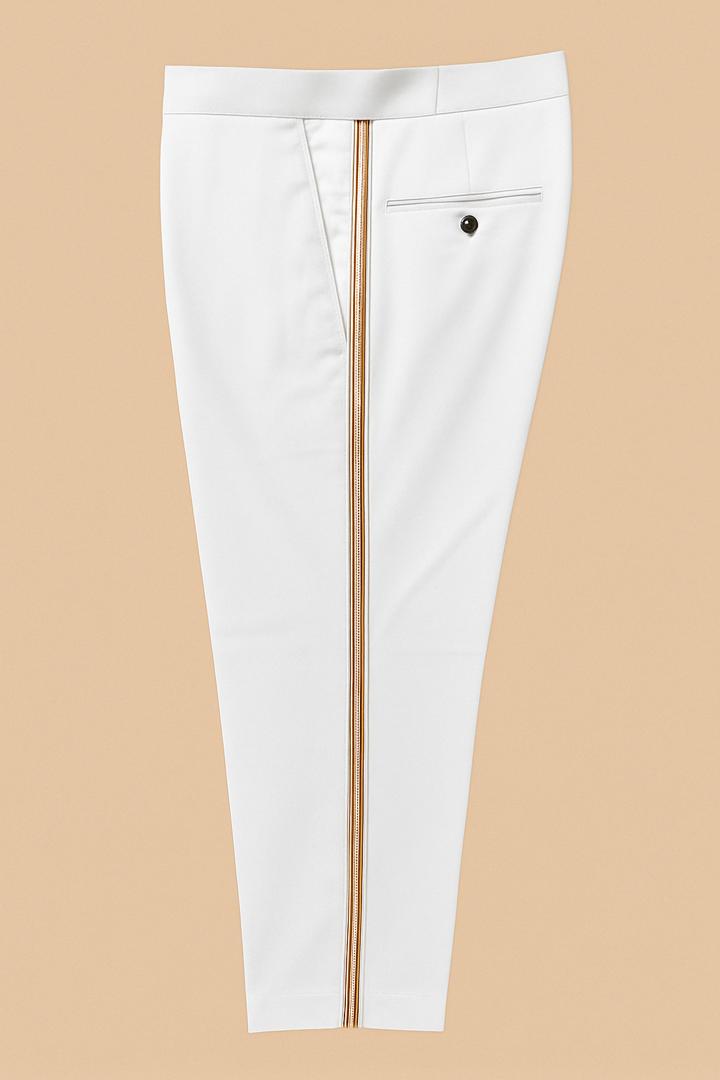 pantalons   blanche, idéal et harmonieu